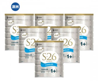 【澳洲直邮包邮】Alula 爱羽乐 S-26金装奶粉3段 6罐/箱（12个月以上儿童适用）